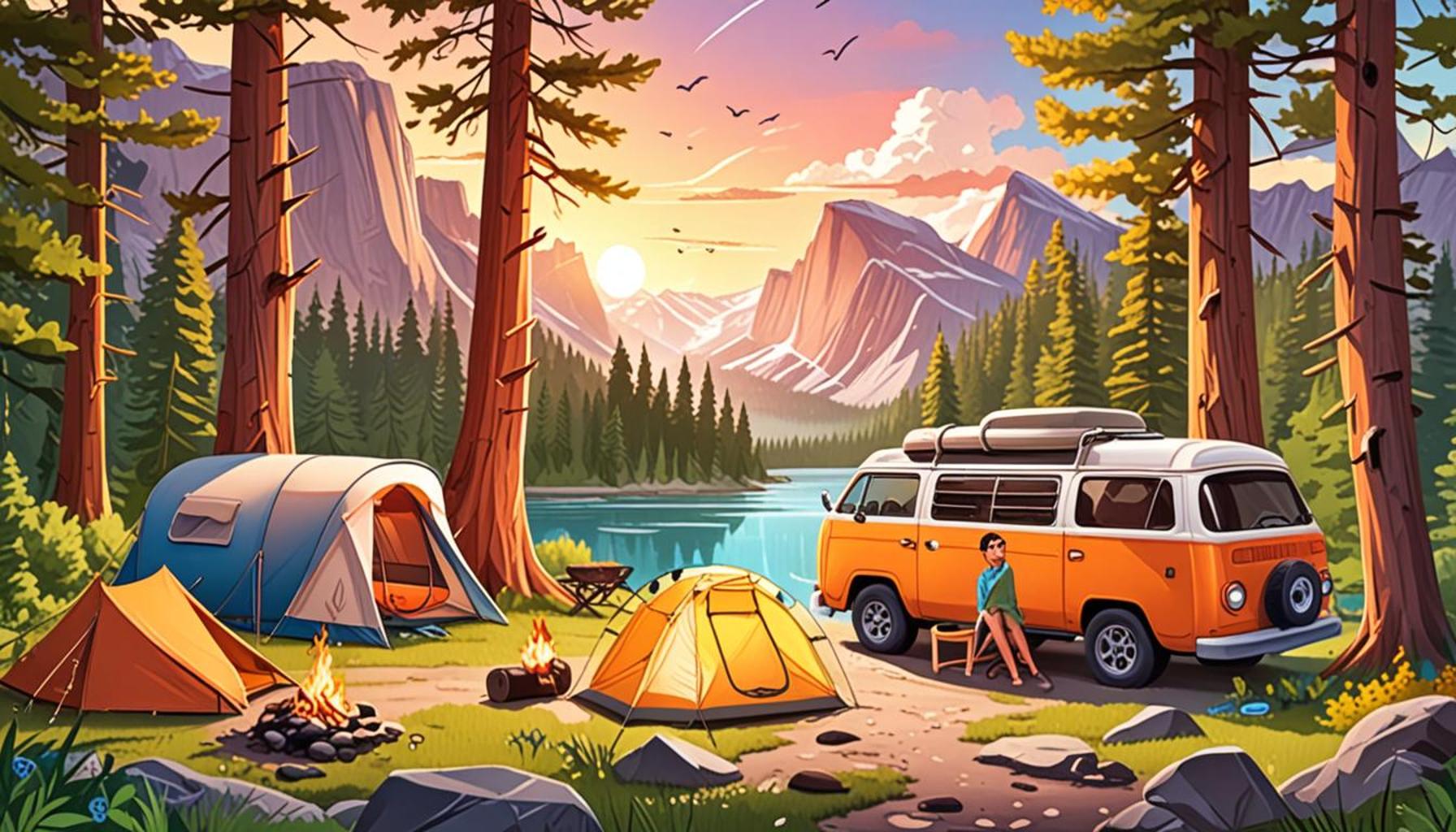 Camping and Connection with Nature: Itineraries for Weekends in National Parks