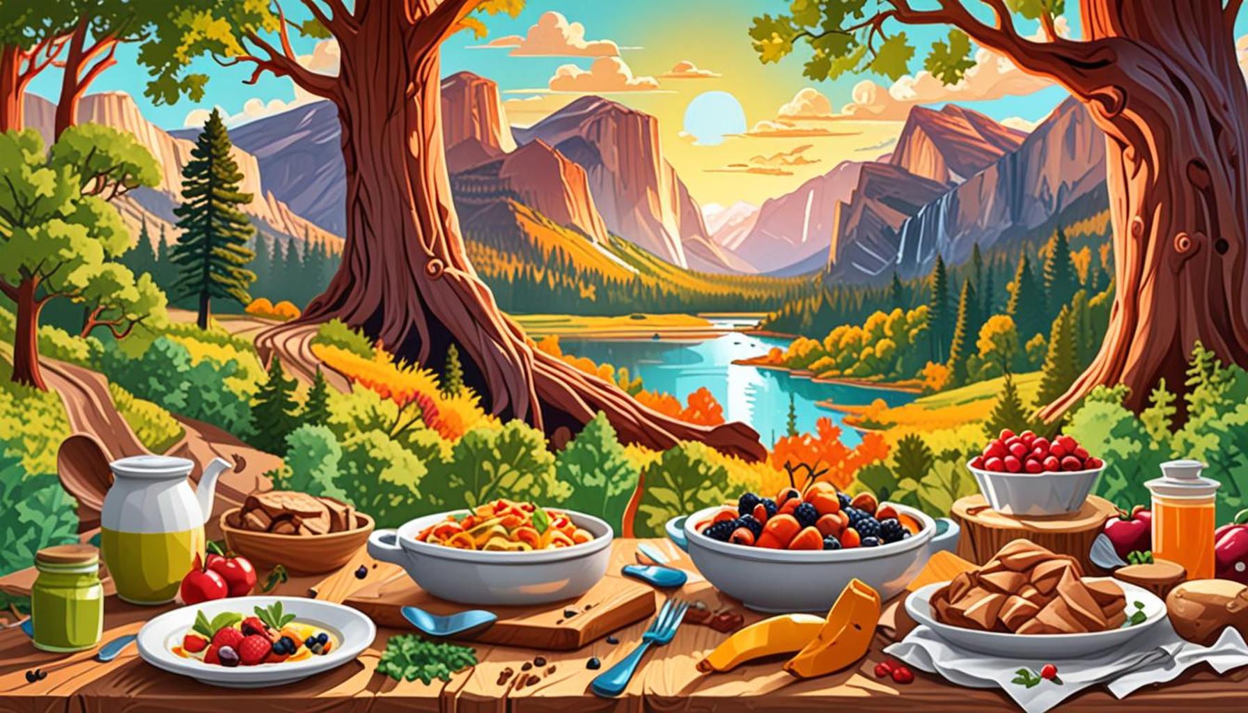 Gastronomy and Nature: Culinary Routes in National Parks of the USA