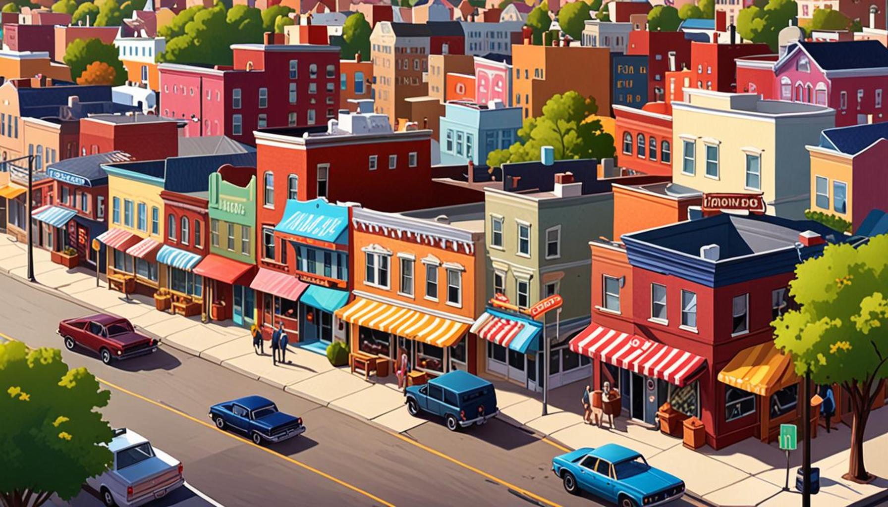 Cities in Focus: Discovering the Culinary Identity of Small American Towns