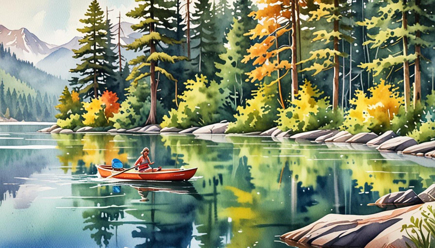 Water Adventure: Outdoor Activities in the Lakes and Rivers of the United States