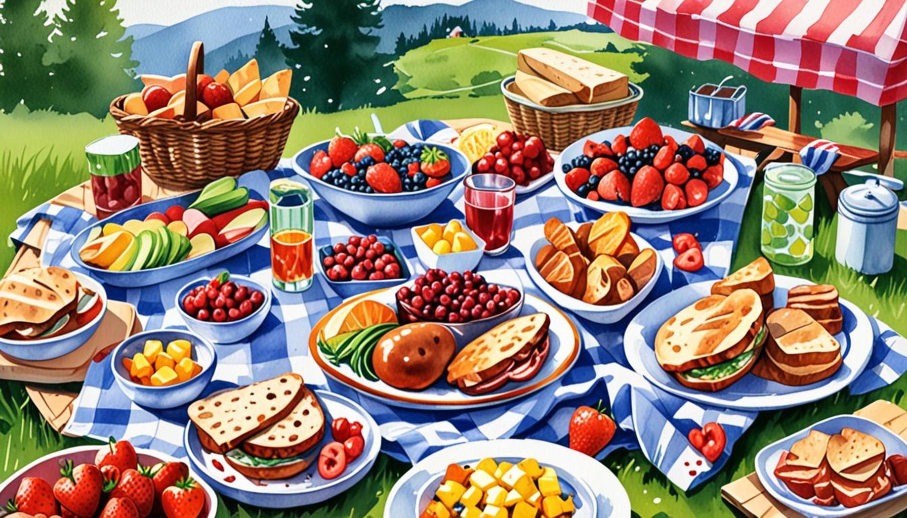 Gastronomic Experiences Outdoors: Picnic Routes in Scenic Locations of the USA
